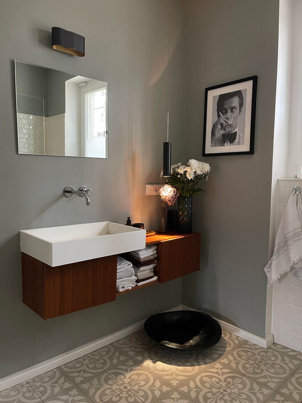retro badezimmer-design - stylique